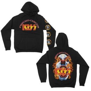 KISS official  PSYCHO Circus Hoodie X Large